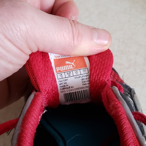 Puma Kinderfit Sport shoes size US 11 Kids/Child - Picture 3 of 9